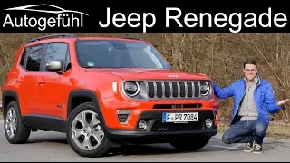 Jeep Renegade Facelift FULL REVIEW 2020 - Autogefühl