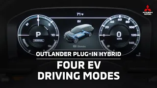 Get the Most Out of Your Ride | All-New 2023 OutlanderPlug-In Hybrid EV Modes