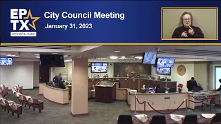 City Council Meeting 1-31-23