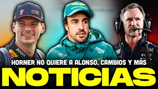 ❌ ALONSO IS DENIED FOR RED BULL! | VERSTAPPEN SPEAKS OUT | HORNER DENIES RUMOURS #f1