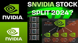 NVIDIA STOCK SPLIT 2024??? $800? $900? $1000? #NVDA #Nvidia