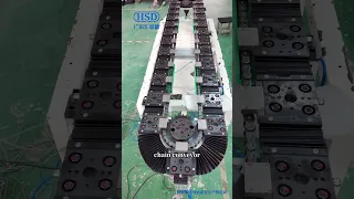 Precision circular guide conveyor line customization, automatic rotating table, chain conveyor