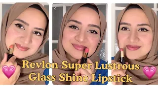 Revlon Super Lustrous Glass Shine Lipstick #revlon #makeupreview #urduvlogs  @revlon