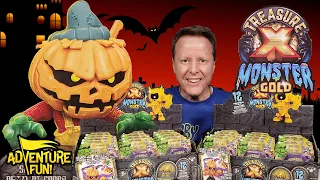 Treasure X Monster Gold Minis Halloween Monster Action Figures Adventure Fun Toy review!