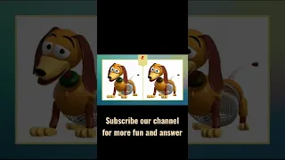 Find the 2 Differences: Toy Story (Slinky Dog) #shorts #short