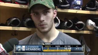 Post Game: Alexander Wennberg (2/15/17)