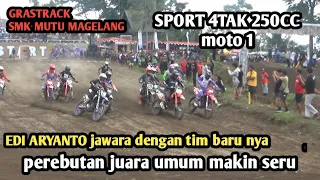 kalau di CLEOSA series juara 1 kayak gini edi aryanto dapat saweran 5 juta | sport 4tak 250cc moto 1