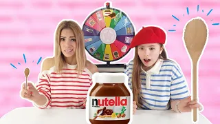 BIG VS SMALL SPOON FOOD CHALLENGE /GRANDE VS PETITE CUILLERE NOURRITURE CHALLENGE // KIARA PARIS 🌸