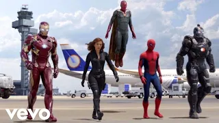 Okean Elzy - Obijmy (CallmeArco Remix) | Team Iron Man vs Team Cap [Airport Battle Scene]