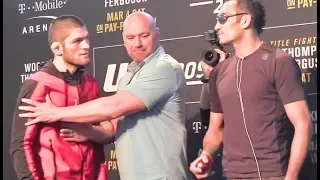 САМЫЕ ДЕРЗКИЕ БИТВЫ ВЗГЛЯДОВ БОЙЦОВ UFC