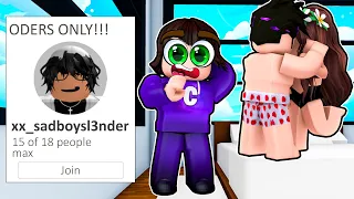 I Snuck Into A ODERS Only SERVER in Roblox Brookhaven!