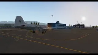 X-Plane 11, Душанбе-Хорог (UTDD-UTOD), Ил-14