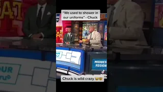 Charles Barkley “Chuck” shares he used to shower 🚿 🧼 in his game uniform 😂 #charlesbarkley #chuck