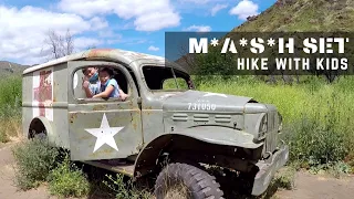 MASH Set Hike With Kids Cistern Trail & Lookout Trail at Malibu Creek State Park