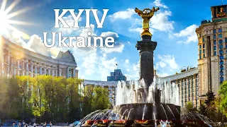 Walking in Kyiv before War 4K, Ukraine - Kyiv walking tour 🇺🇦