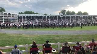 Scotland the Brave — Massed Bands — Glengarry Highland Games 2019