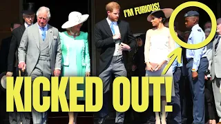 HARRY AND MEGHAN KICKED OUT OF GARDEN PARTY!