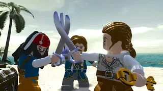 [4K] LEGO Pirates of the Caribbean: Dead Man's Chest ☠️ Chapter 4 - Isla Cruces 100% Story