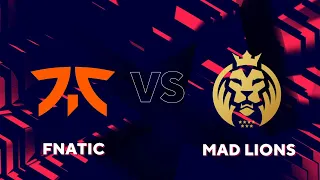 CS:GO :- Fnatic vs MAD Lions - BLAST Premier Spring - [ Mirage ] Map