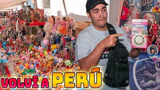 I went to a flea market for figures and video games in PERU!