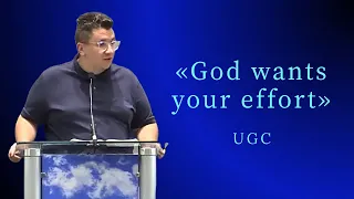 Проповідь | Едвард Сідлінський «God wants your effort»