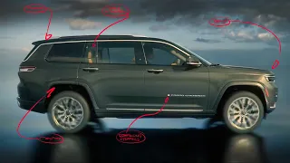 5 easter eggs of the 2021 Jeep Grand Cherokee L