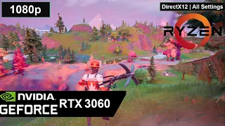 RTX 3060 + Ryzen 5 3600 | Fortnite Season 8 | 1080p | DirectX12 | All Settings