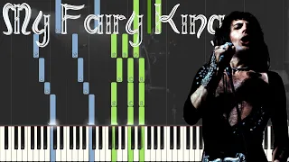 Queen - My Fairy King Piano/Karaoke *FREE SHEET MUSIC* As Played by Queen