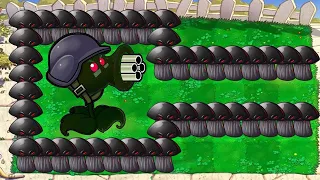 Doom Gatling Pea vs Doom Shroom vs Dr.Zomboss - Plants vs Zombies Hack