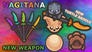 [TAMING.IO] NEW UPDATE - NEW WEAPON - NAGINATA, BETTER VERSION OF SPEAR? *Testing new weapon*