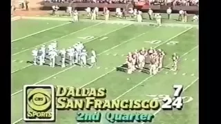 Dallas Cowboys vs San Francisco 49ers 1981