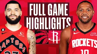 Houston Rockets vs Toronto Raptors Full Game HIGHLIGHTS | February 3 | 2022-23 NBA Season