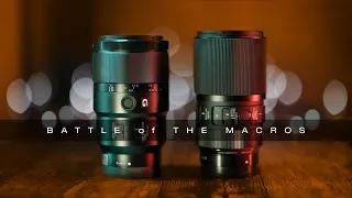 SIGMA 105mm vs SONY 90mm - Battle of the MACROS