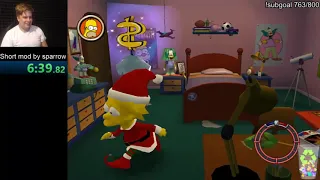 The Simpsons: Hit & Run: Christmas in Springfield Mod Playthrough