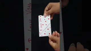 Secret message note | Note Folding origami letter