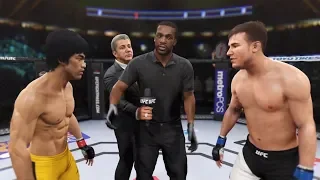 Bruce Lee vs. Myles Jury (EA Sports UFC 2) - CPU vs. CPU