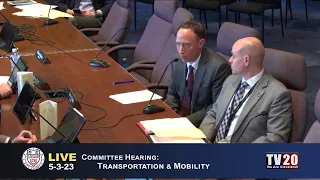 Transportation & Mobility Committee, May 3, 2023