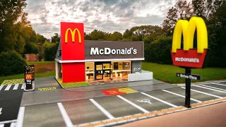 McDonalds New Edition by Gfans 1/64 Diorama | Hotwheels Diorama