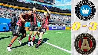 Charlotte 0-3 Atlanta United Full Match HD / MLS 2023 Season / English Commentary