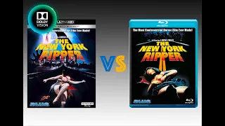 ▶ Comparison of The New York Ripper 4K (4K DI) Dolby Vision vs Regular Version