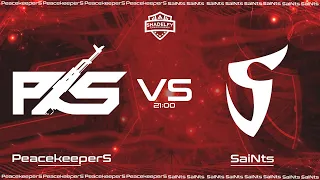 PeacekeeperS vs SaiNts | 21:00 BO3 1/4 | Shadelfy Championship #2