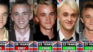 Tom Felton from 2001 to 2023