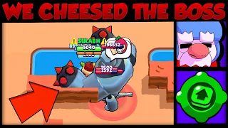 Cheesing Boss For 13 Minutes In Boss Fight | Brawl Stars Cheese #14