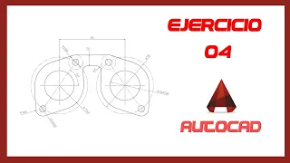 Guía de Ejercicios con AutoCAD - Ejercicio 04