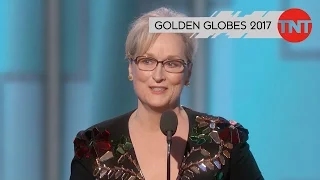 MERYL StREEPS REDE BEI DEN GOLDEN GLOBES 2017