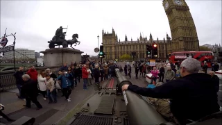 Driving A Tank Through London