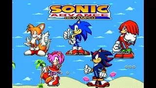 Sonic Advance Revamped Demo -All characters