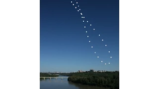 The Solar Analemma over Edmonton