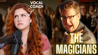 THE MAGICIANS musical episode I Vocal coach reacts!