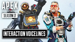 *NEW* Pathfinder and Ballistic Interaction Voicelines - Apex Legends Season 17